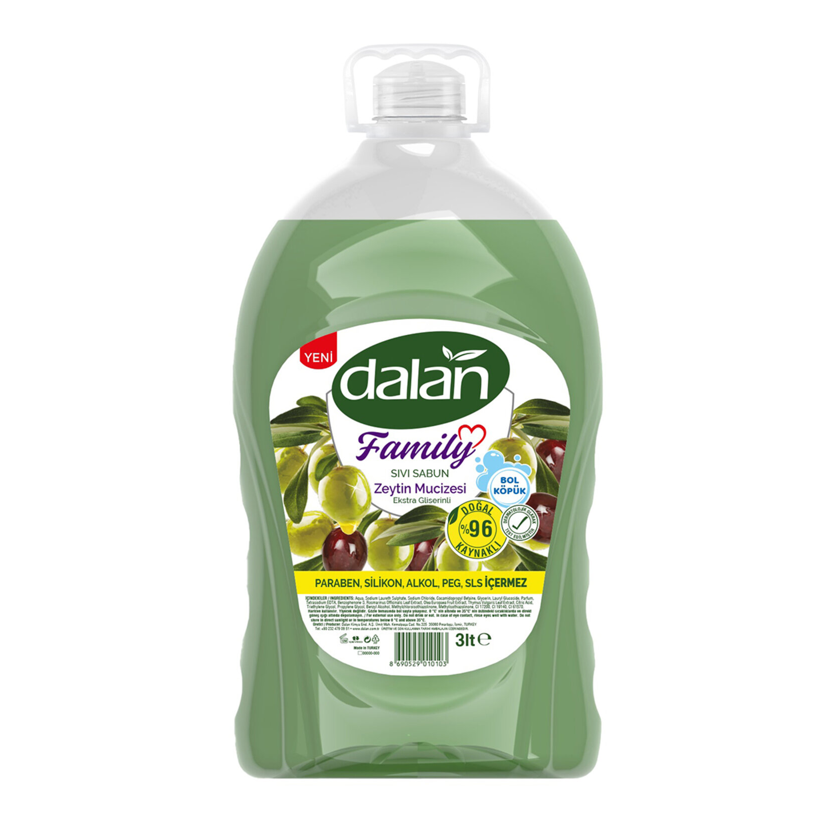Dalan Family Zeytin Mucizesi Sıvı Sabun